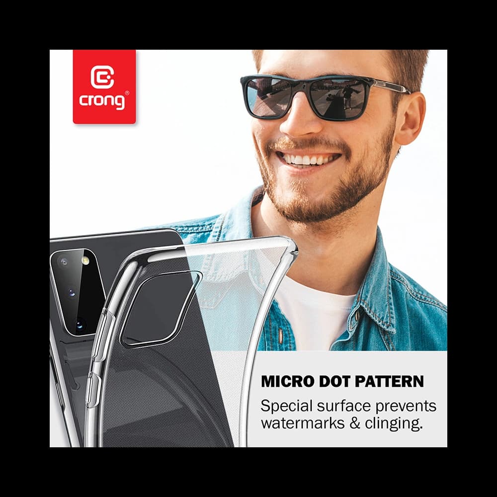 Etui Crong Crystal Slim Cover Xiaomi Mi Note 10/Pro (průhledný) - 5