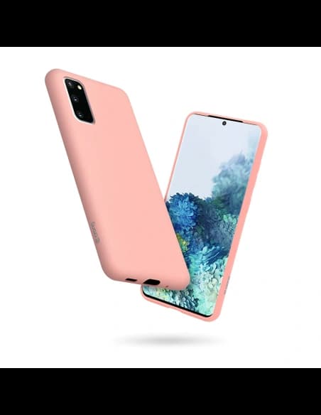 Etui Crong Color Cover Samsung Galaxy S20 (růžový)