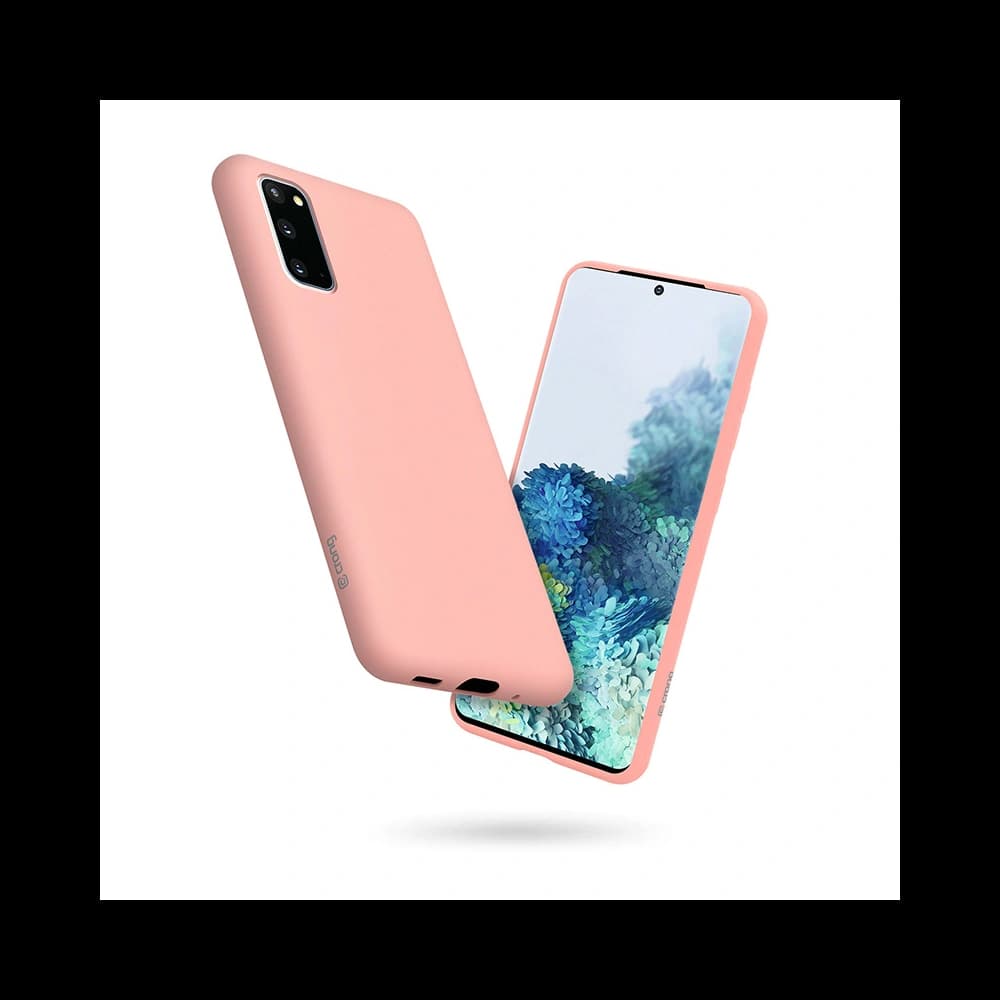 Etui Crong Color Cover Samsung Galaxy S20 (růžový) - 1