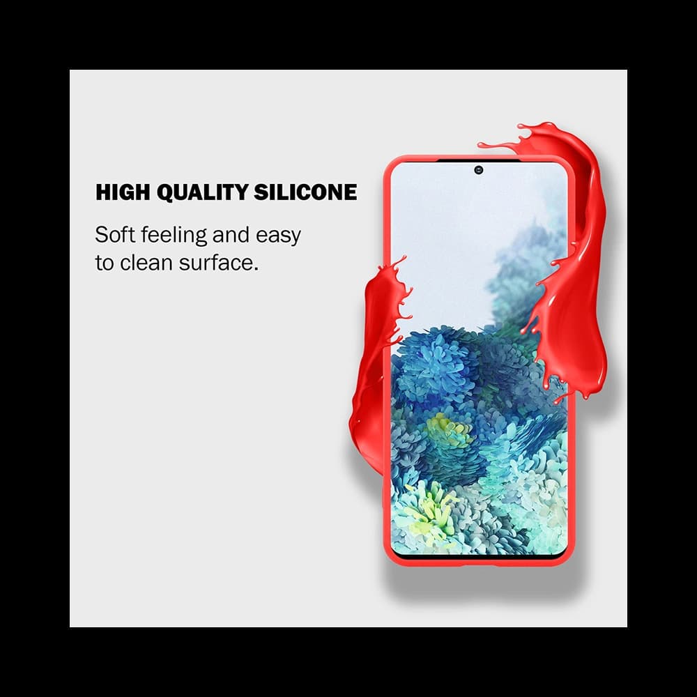 Etui Crong Color Cover Samsung Galaxy S20+ Plus (piros) - 7