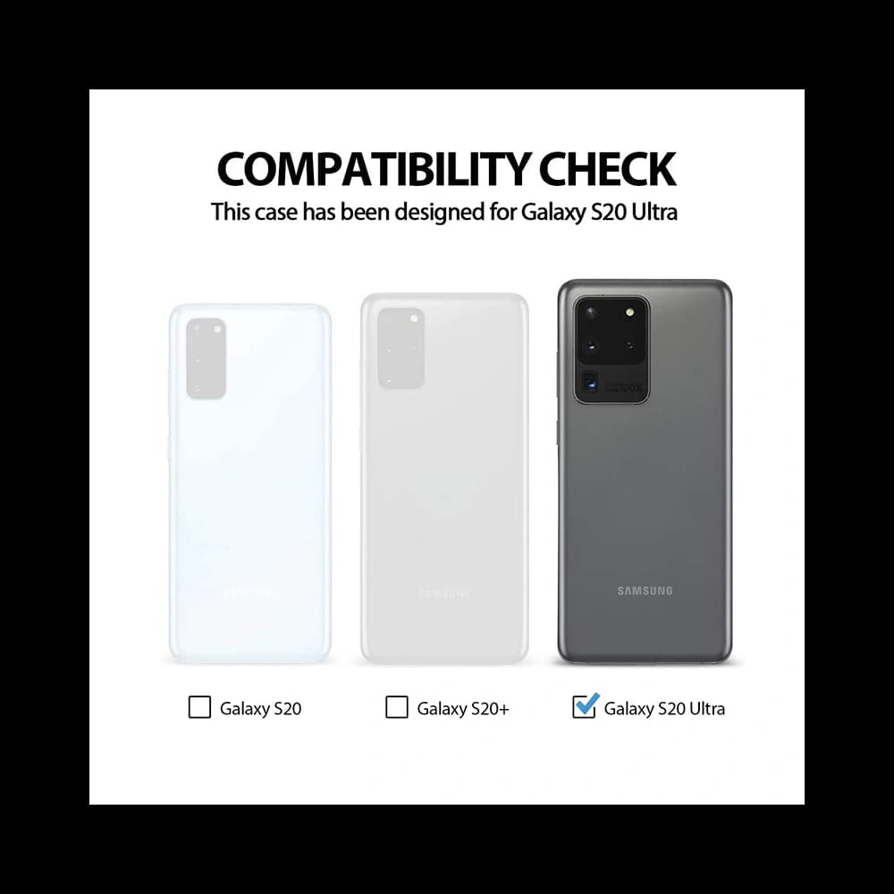 Etui Crong Color Cover Samsung Galaxy S20 Ultra (negru) - 6