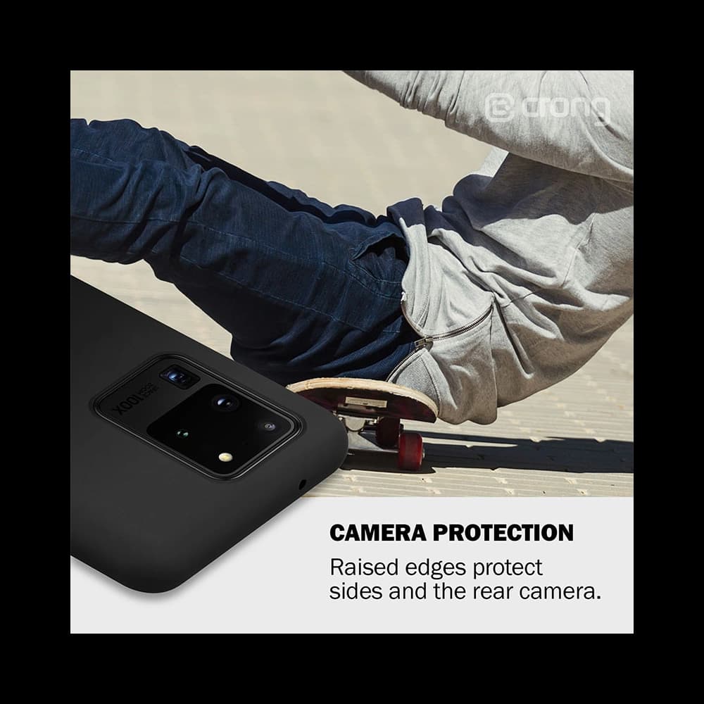 Etui Crong Color Cover Samsung Galaxy A51 (negru) - 2