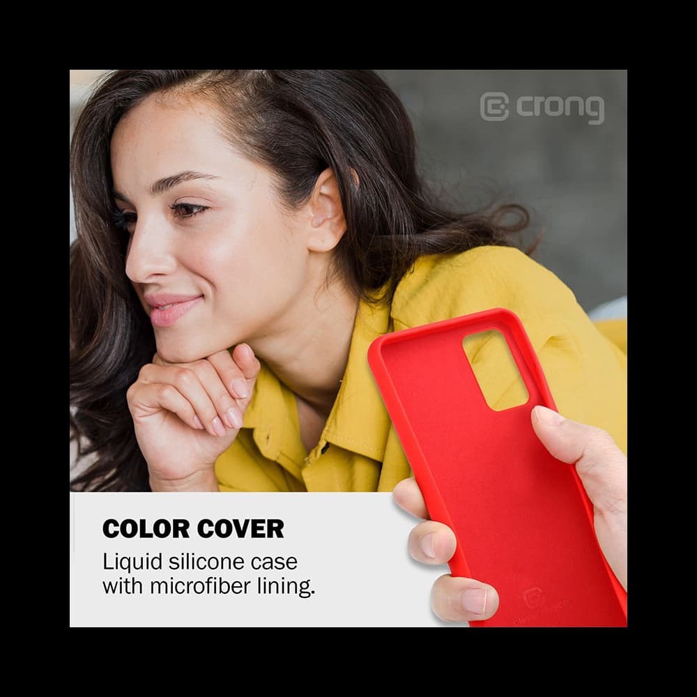 Etui Crong Color Cover Samsung Galaxy A51 (negru) - 3