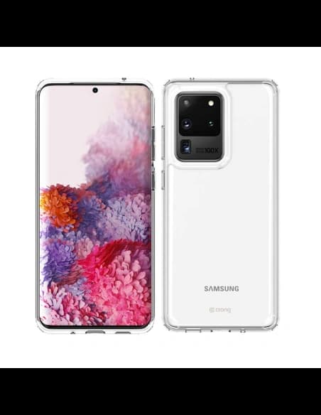 Etui Crong Crystal Shield borító Samsung Galaxy S20 Ultra (áttetsző)