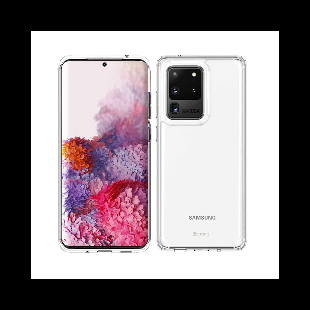 Etui Crong Crystal Shield borító Samsung Galaxy S20 Ultra (áttetsző) - 1