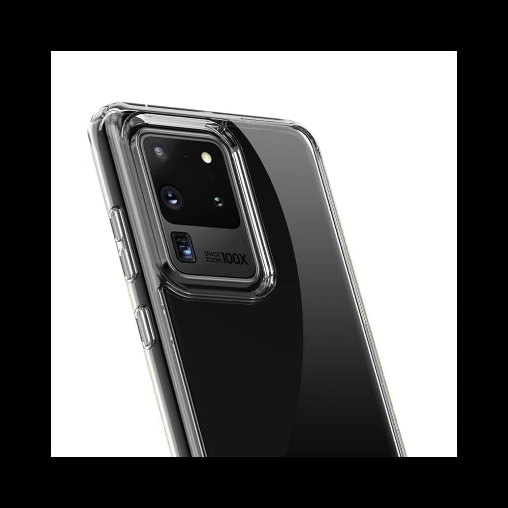 Etui Crong Crystal Shield borító Samsung Galaxy S20 Ultra (áttetsző) - 2