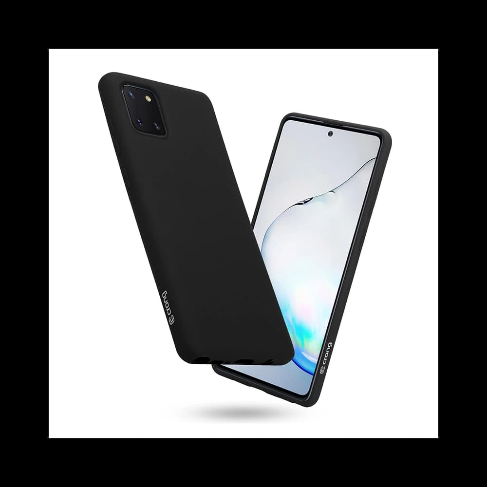 Etui Crong Color Cover Samsung Galaxy Note 10 Lite (negru) - 1