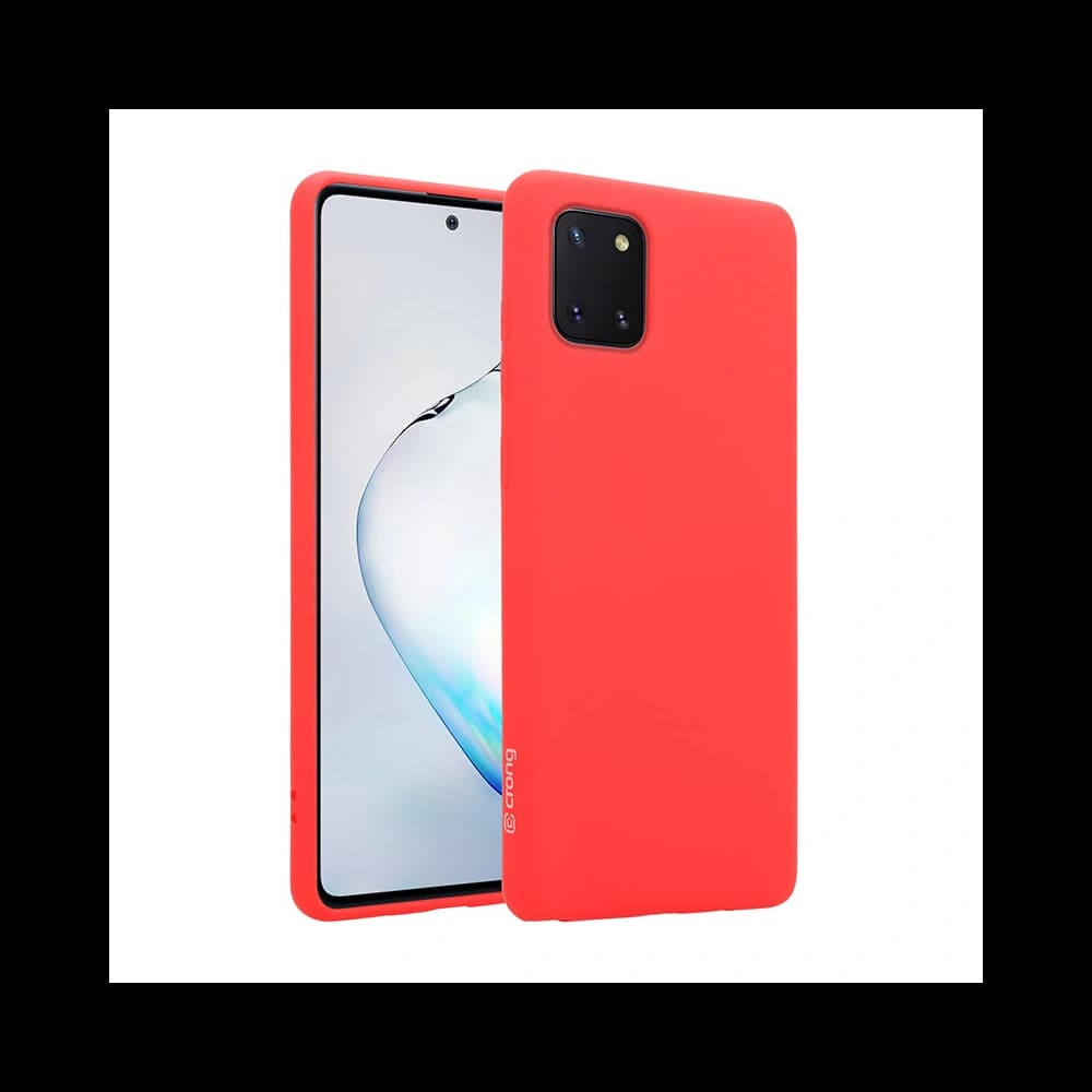 Etui Crong Color Cover Samsung Galaxy Note 10 Lite (roșu) - 2