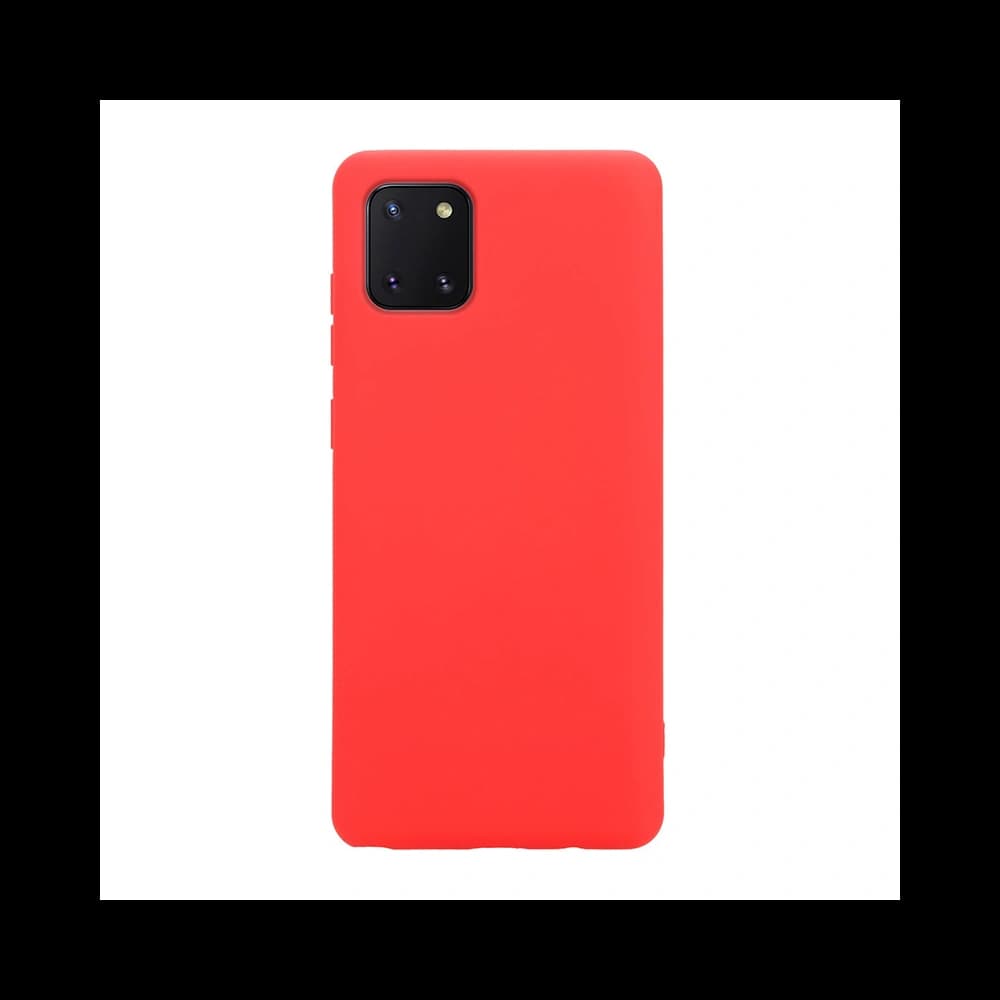 Etui Crong Color Cover Samsung Galaxy Note 10 Lite (roșu) - 4