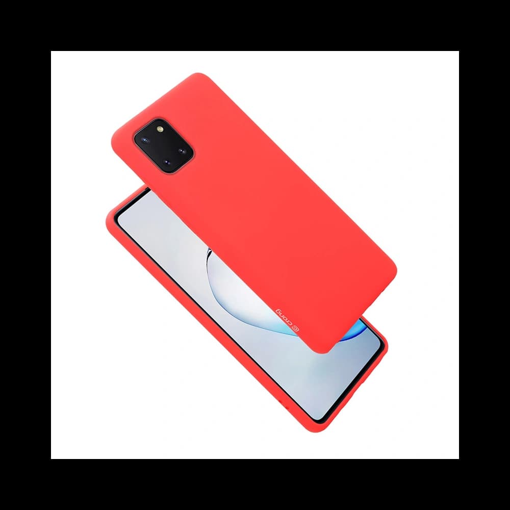 Etui Crong Color Cover Samsung Galaxy Note 10 Lite (roșu) - 6