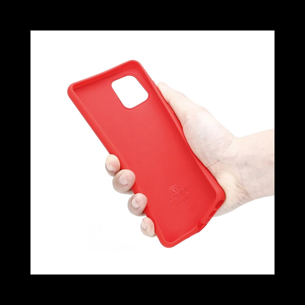 Etui Crong Color Cover Samsung Galaxy Note 10 Lite (roșu) - 9