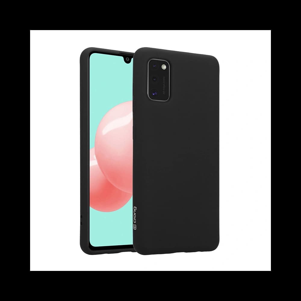 Etui Crong Color Cover Samsung Galaxy A41 (negru) - 2