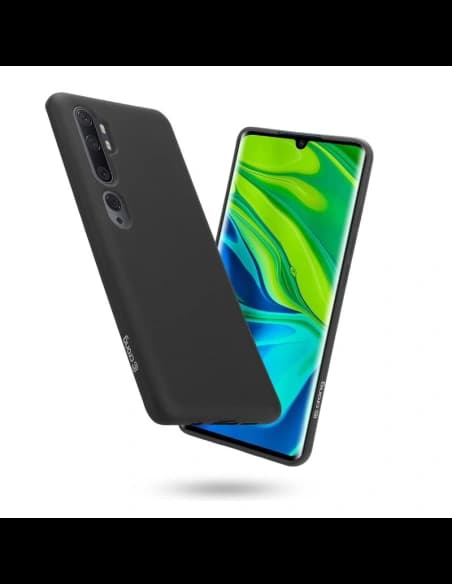Case Crong Farbcover Xiaomi Mi Note 10/Pro (schwarz)