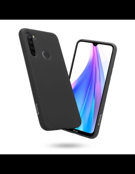 Etui Crong színes borító Xiaomi Redmi Note 8T (fekete)