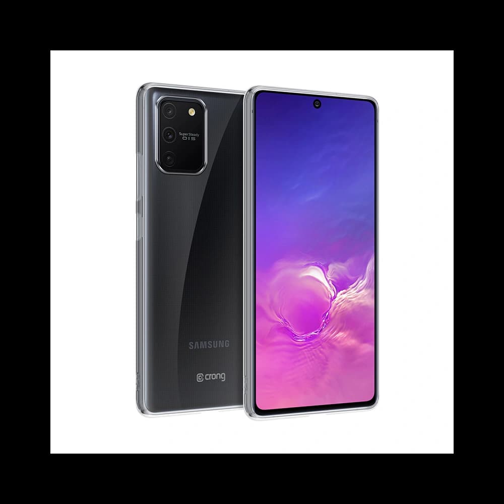 Etui Crong Crystal Slim Cover Samsung Galaxy S10 Lite (transparent) - 1