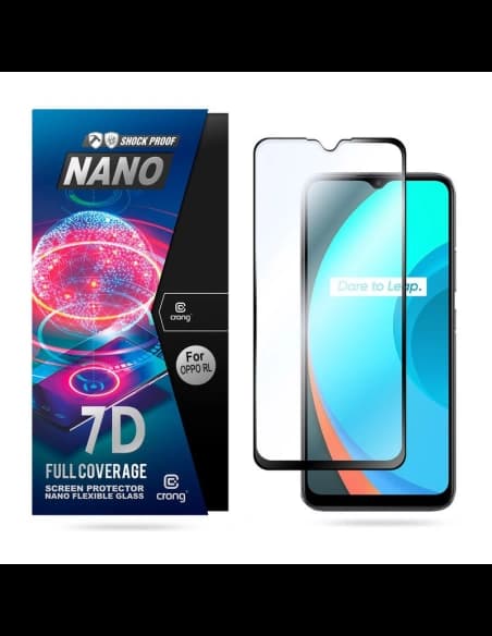 Hibrid üveg Crong 7D Nano Flexible Glass realme C11
