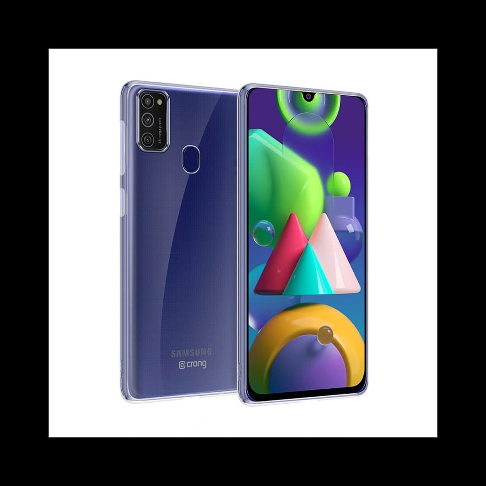 Case Crong Crystal Slim Cover Samsung Galaxy M21 (transparent) - 1