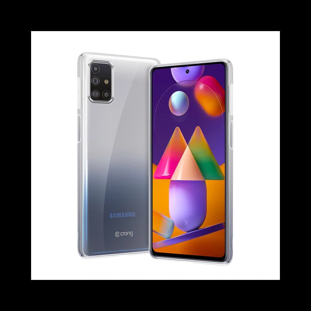 Etui Crong Crystal Slim Cover Samsung Galaxy M31s (průhledný) - 3