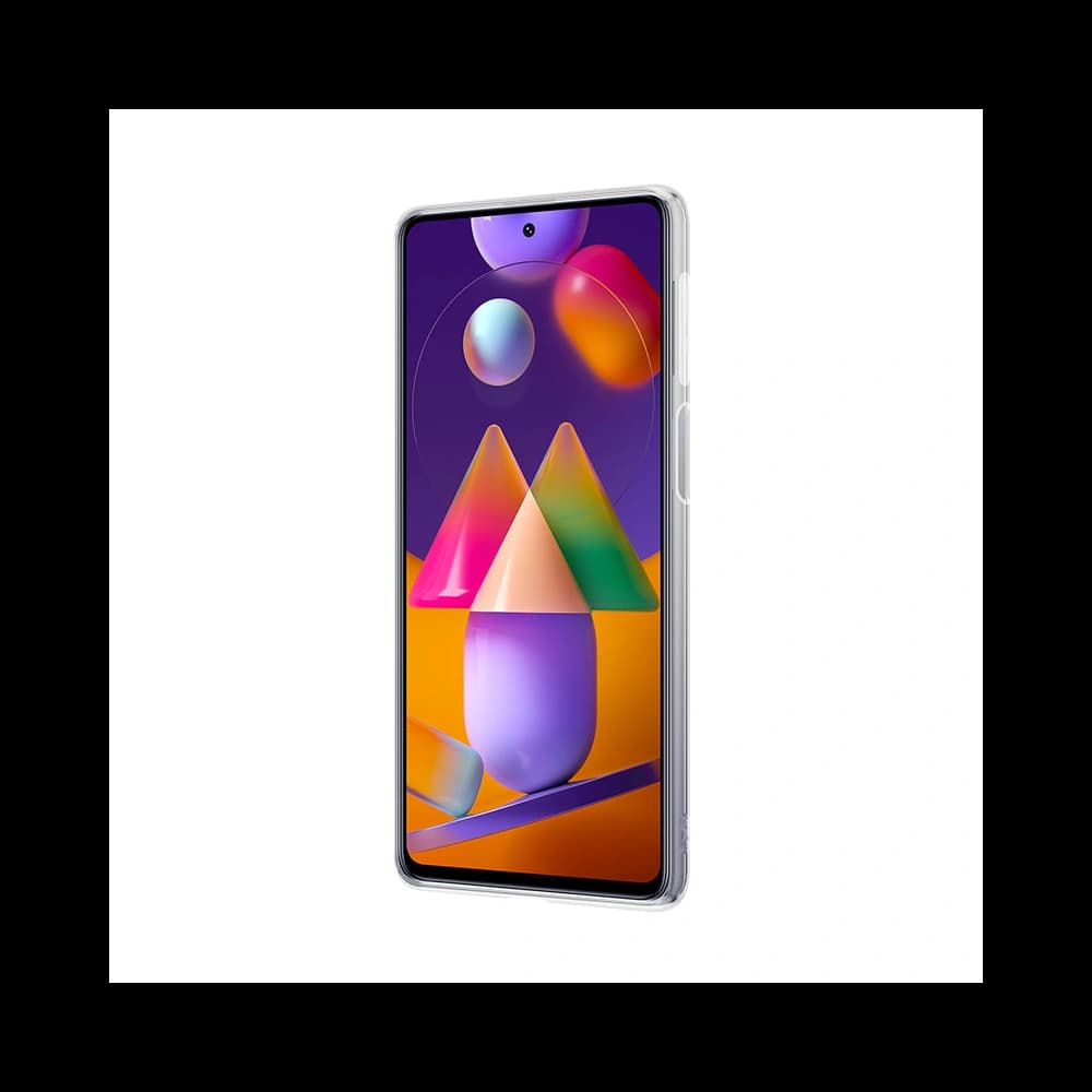 Etui Crong Crystal Slim Cover Samsung Galaxy M31s (průhledný) - 4