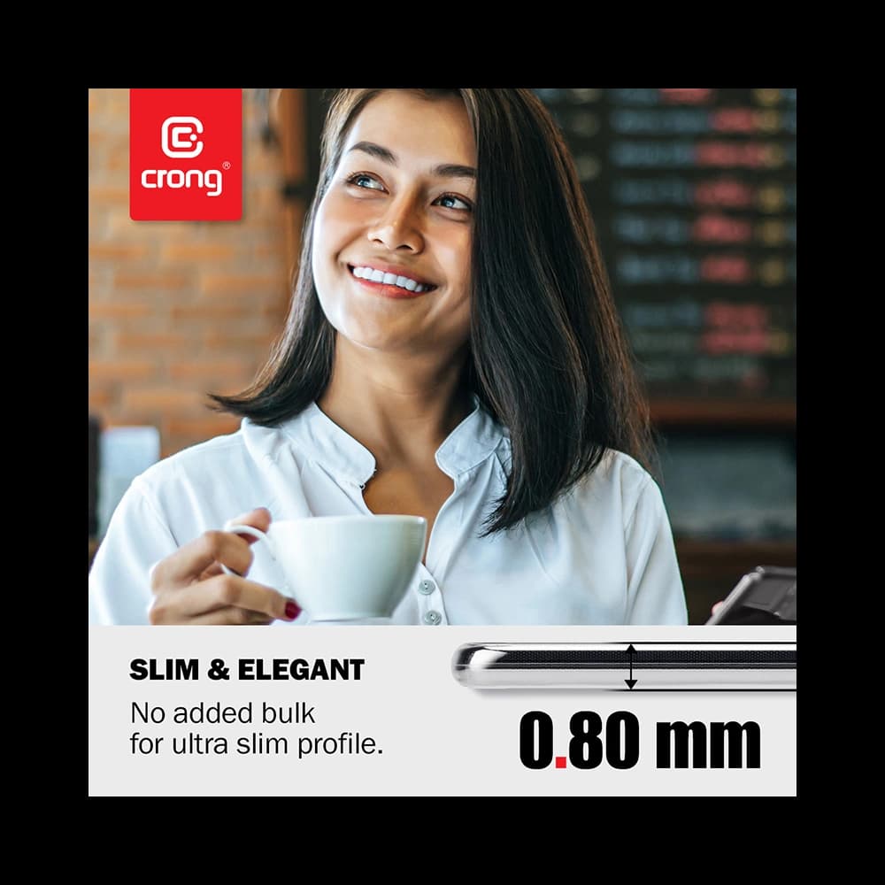 Crong Crystal Slim Cover Samsung Galaxy M31 (clear) - 7