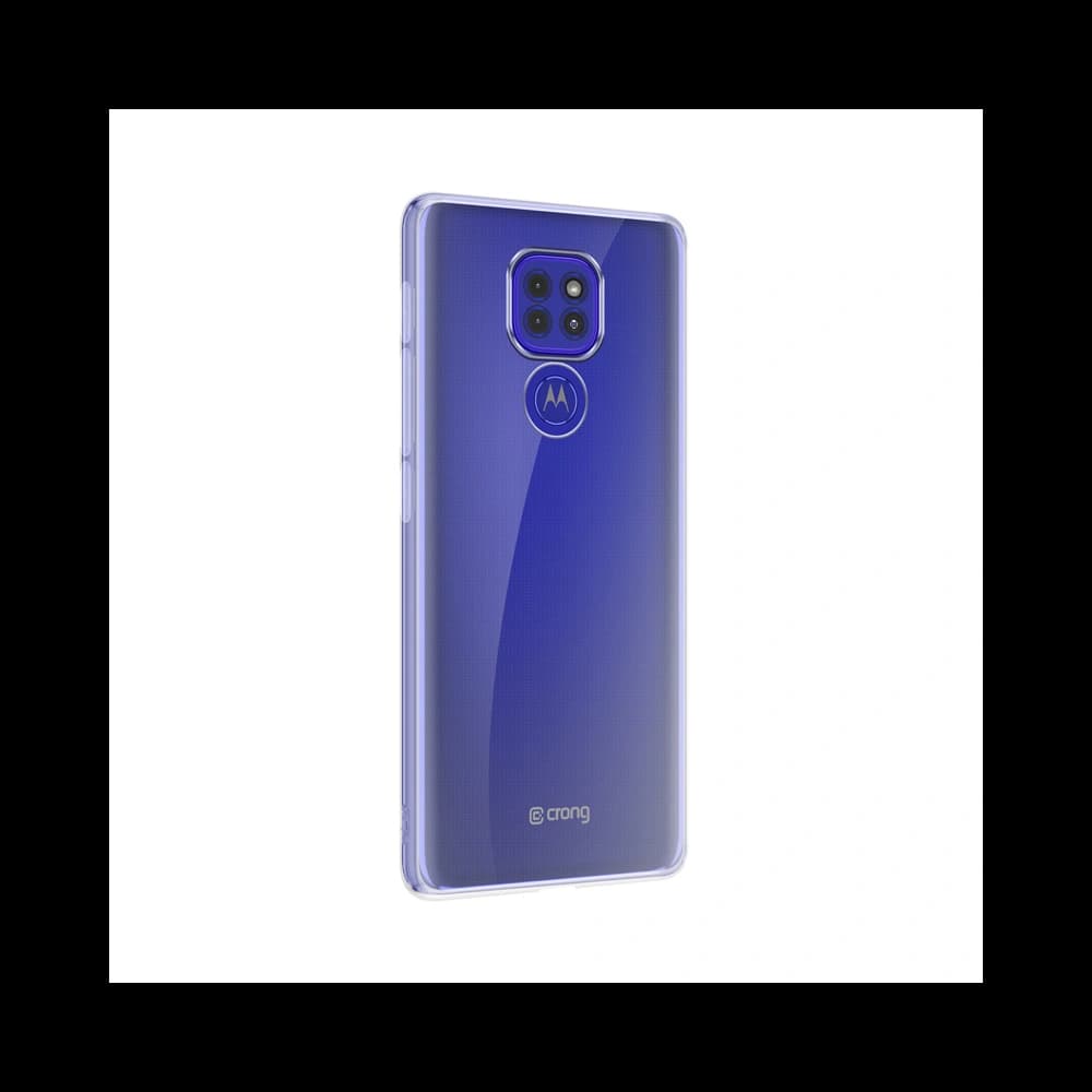 Etui Crong Crystal Slim Cover Motorola Moto E7 Plus (průhledný) - 5