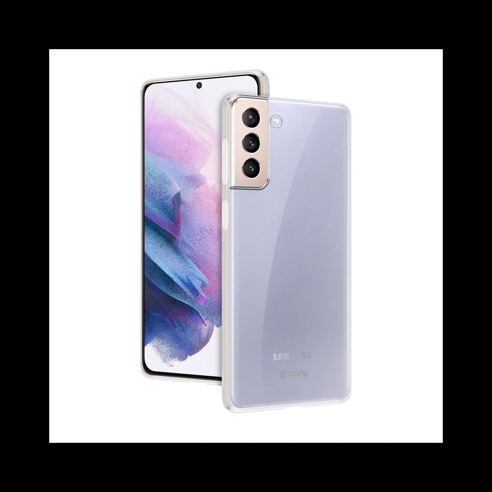 Etui Crong Crystal Slim Cover Samsung Galaxy S21+ Plus (transparent) - 2
