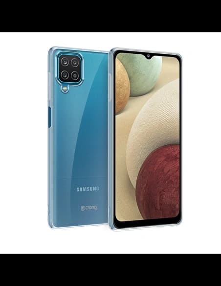 Etui Crong Crystal Slim Cover Samsung Galaxy A12 (průhledný)