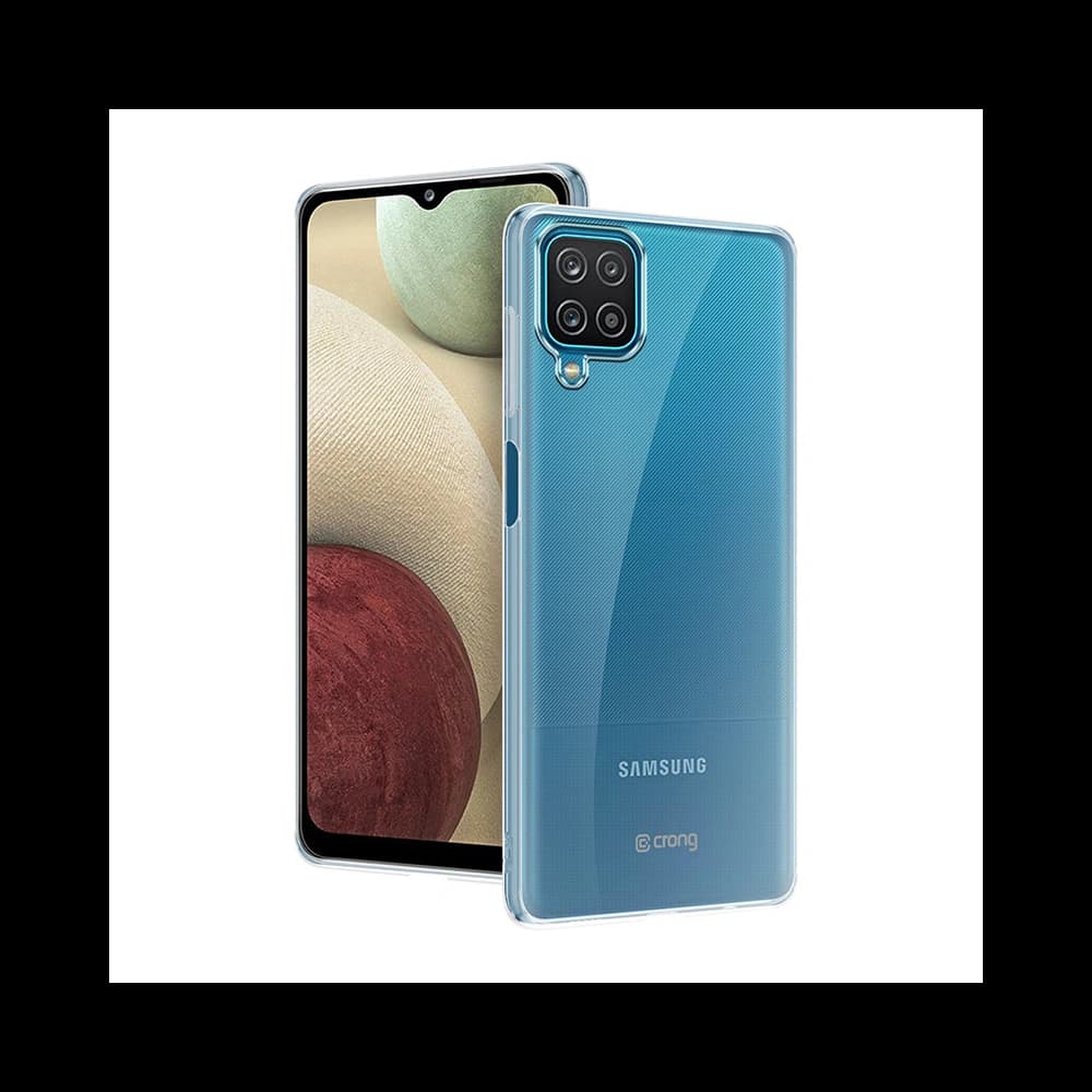 Etui Crong Crystal Slim Cover Samsung Galaxy A12 (transparent) - 2