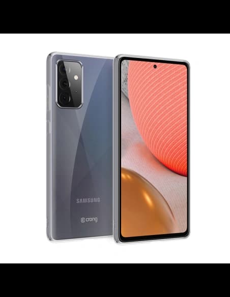 Case Crong Crystal Slim Cover Samsung Galaxy A72 (transparent)