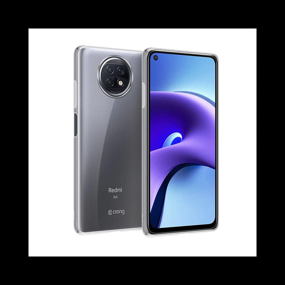 Etui Crong Crystal Slim Cover Xiaomi Redmi Note 9T (transparent) - 1