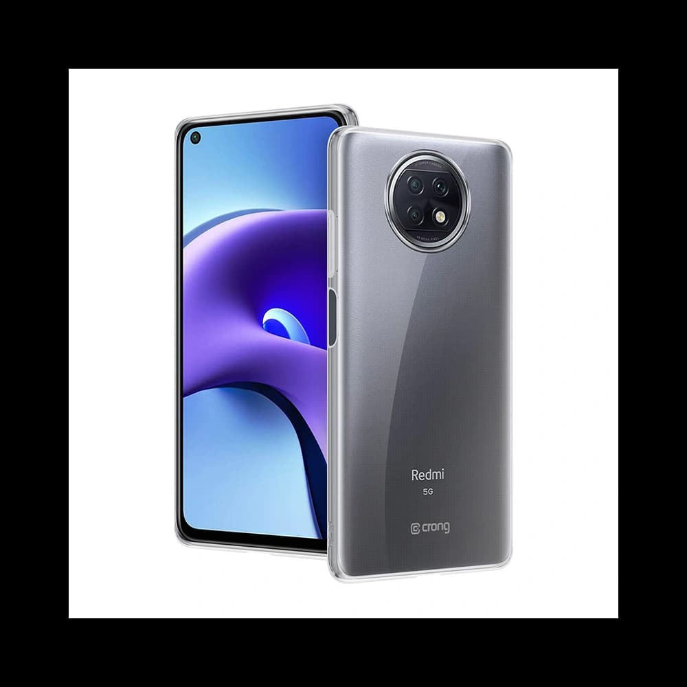 Etui Crong Crystal Slim Cover Xiaomi Redmi Note 9T (transparent) - 2