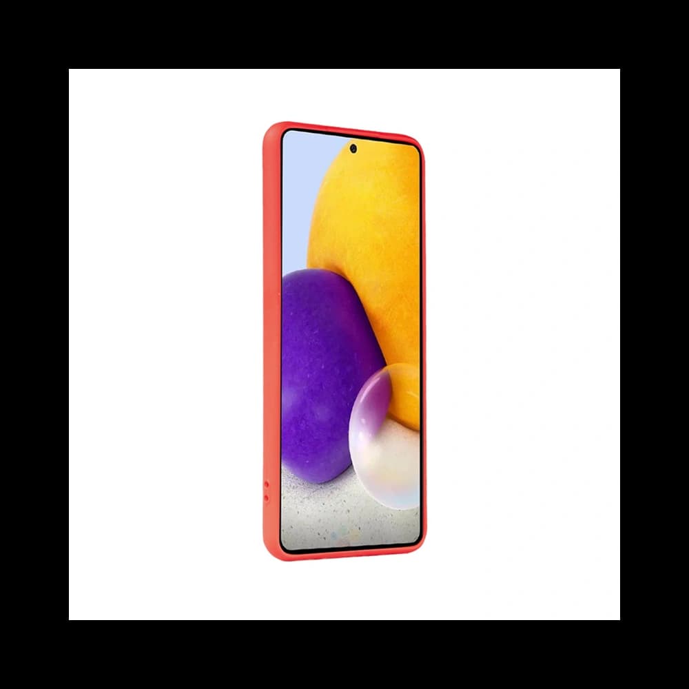 Etui Crong színes borító Samsung Galaxy A72 (piros) - 3