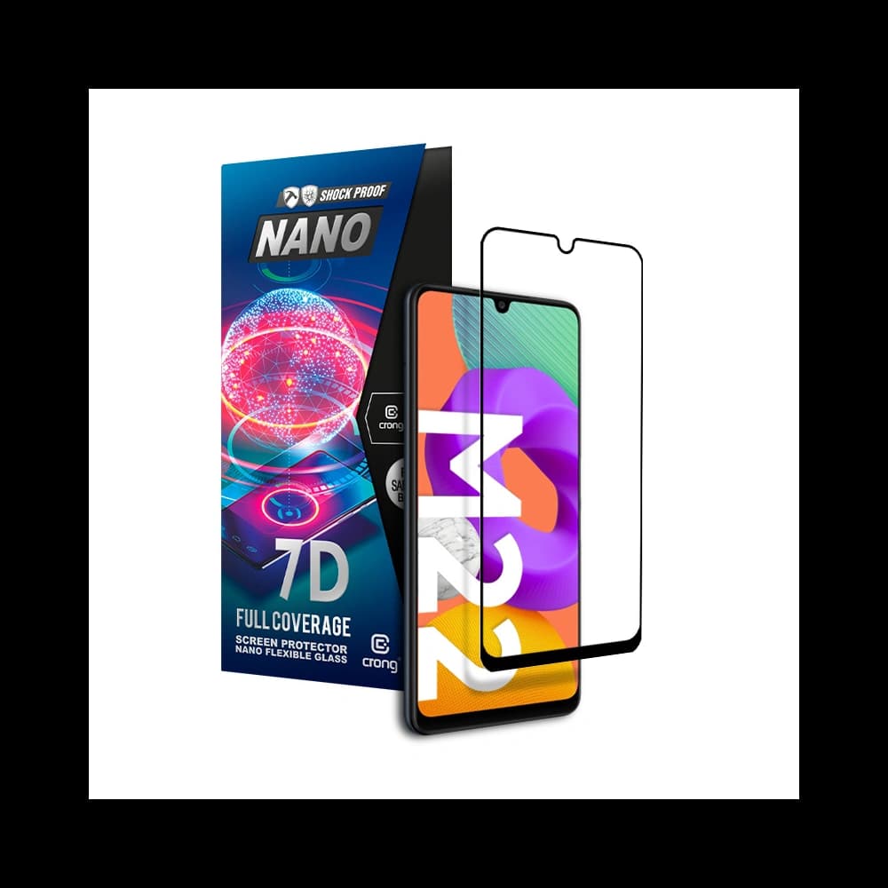 Sticlă hibridă Crong 7D Nano Flexible Glass Samsung Galaxy M22 - 1