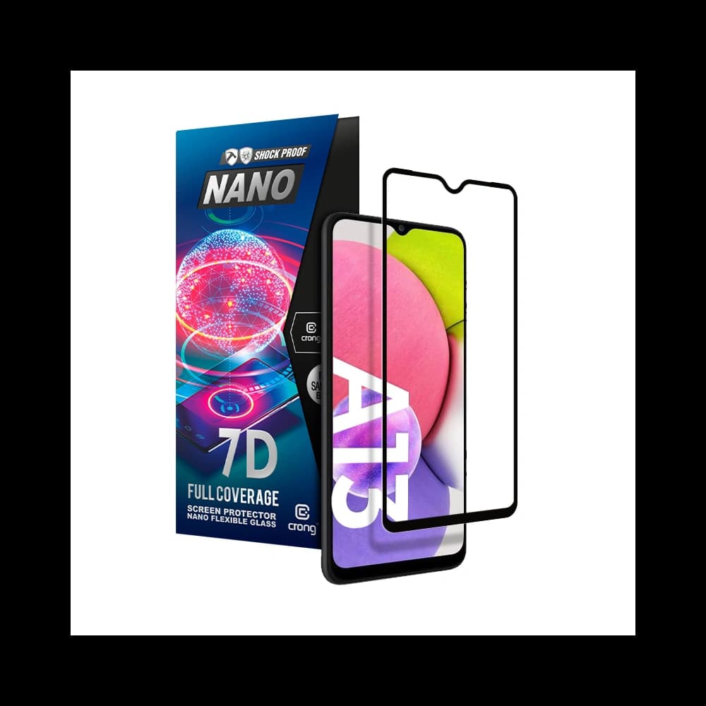 Hybridní sklo Crong 7D Nano Flexible Glass Samsung Galaxy A13 5G - 1