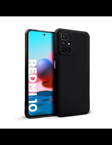 Case Crong Farbcover Xiaomi Redmi 10 (schwarz)