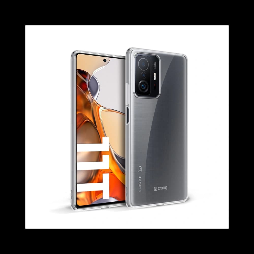 Etui Crong Crystal Slim Cover Xiaomi 11T 5G (transparent) - 1