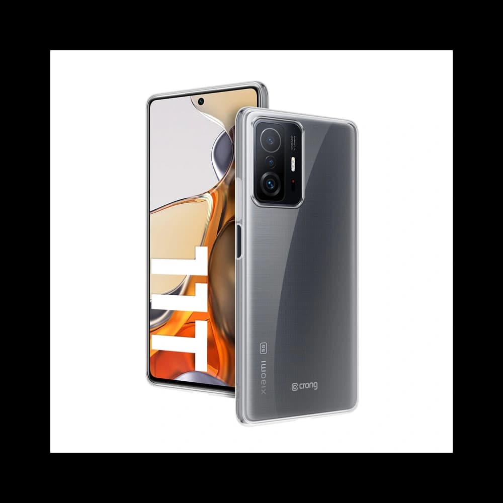 Etui Crong Crystal Slim Cover Xiaomi 11T 5G (transparent) - 2
