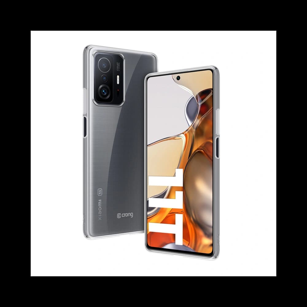 Etui Crong Crystal Slim Cover Xiaomi 11T 5G (transparent) - 3