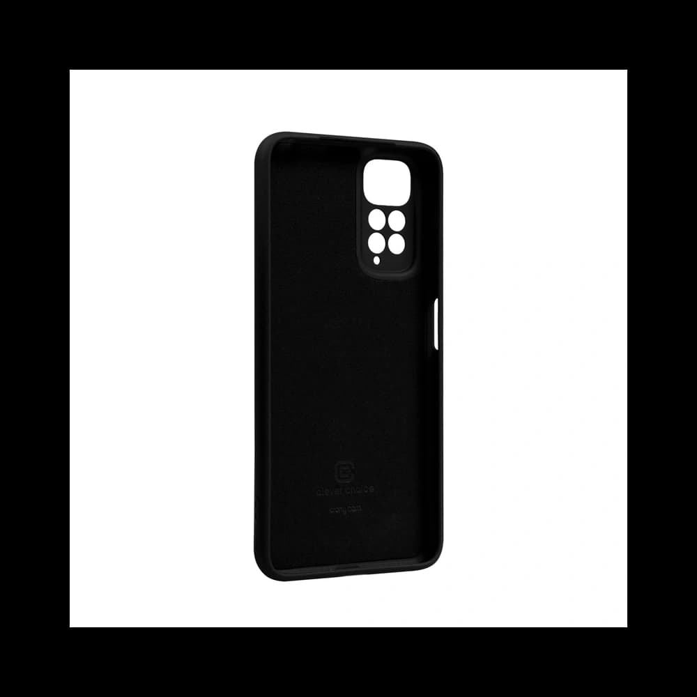 Etui Crong színes borító Xiaomi Redmi Note 11/11S (fekete) - 3