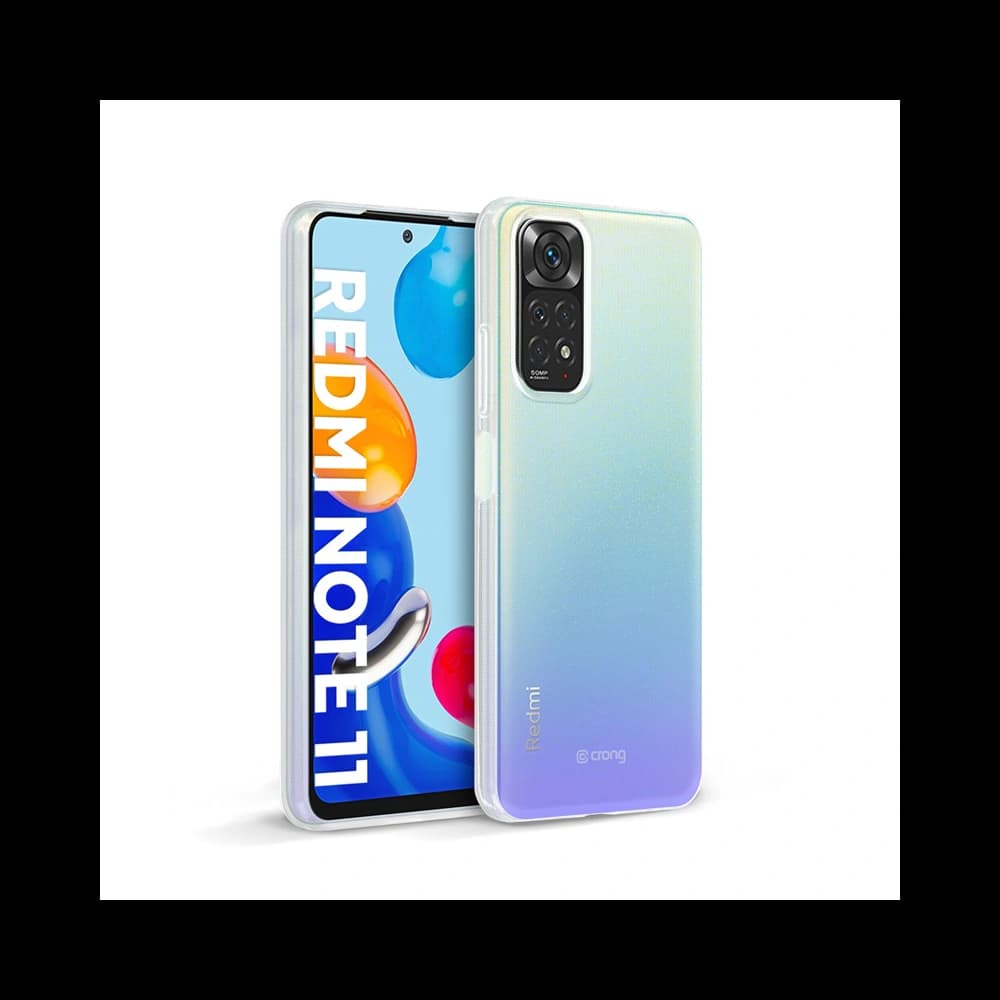 Etui Crong Crystal Slim Cover Xiaomi Redmi Note 11/11S (transparent) - 1
