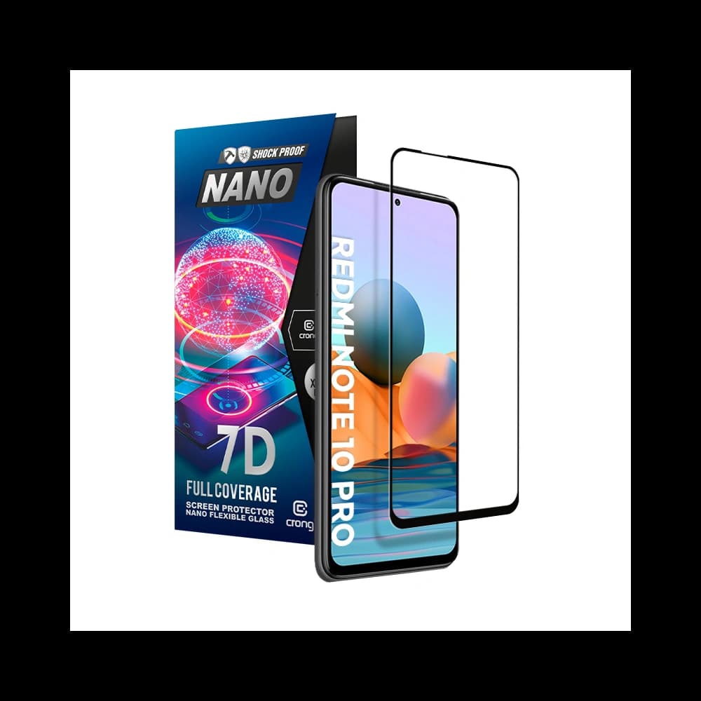 Crong 7D Nano Flexible Glass Xiaomi Redmi Note 10 Pro - 1
