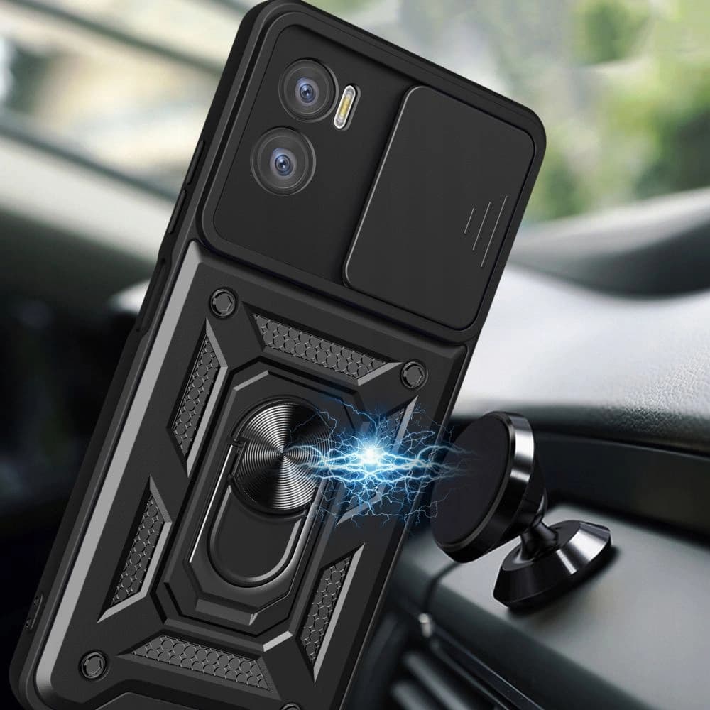 Case Tech-Protect CamShield Pro Motorola Moto E22/E22i Schwarz - 5