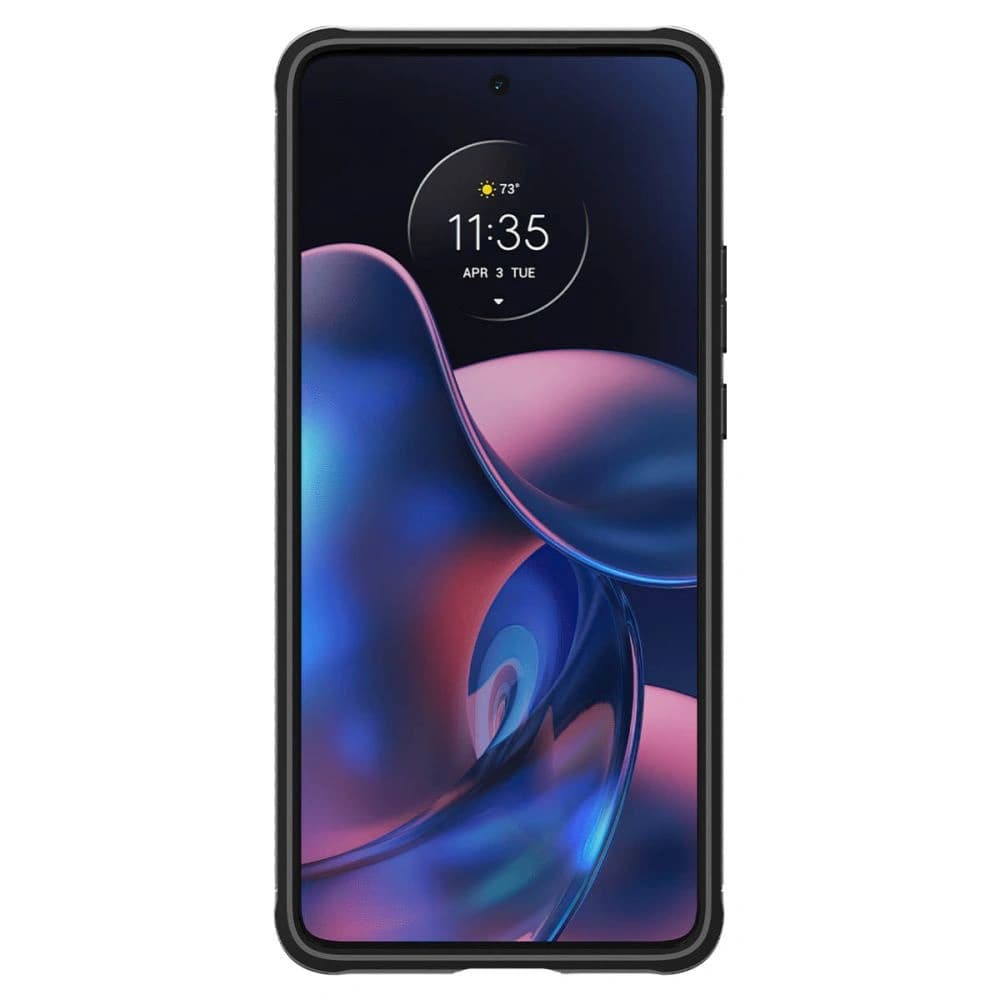 Case Spigen Rugged Armor Motorola Edge 2022 Matt Schwarz - 3