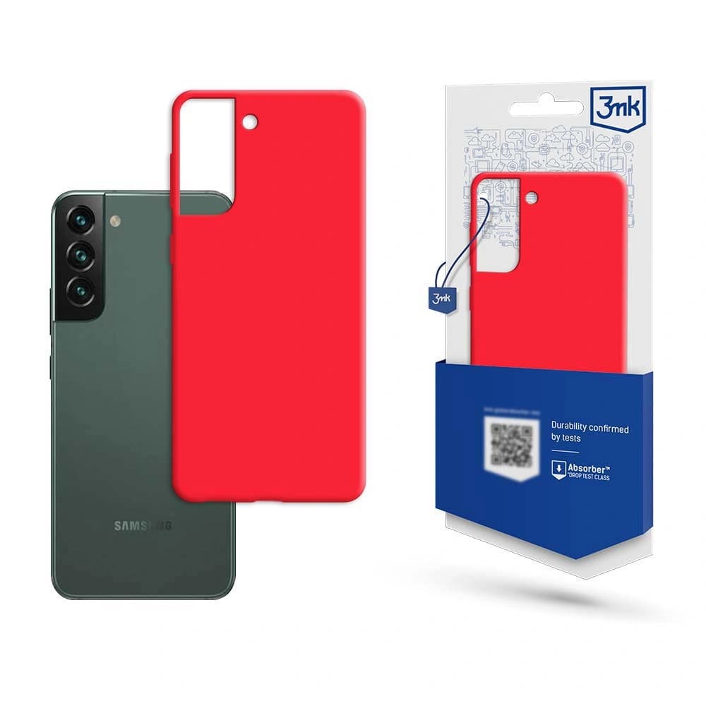 Etui 3MK Matt Case Samsung Galaxy S23+ Plus căpșună/strawberry - 1