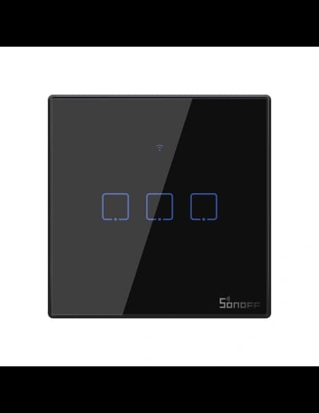 Touch Lichtschalter WiFi + RF 433 Sonoff T3 EU TX (3-Kanal)