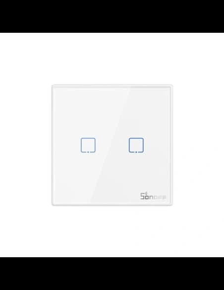 Kabelloser Lichtschalter Sonoff 433MHz T2EU2C-RF (2-Kanal)