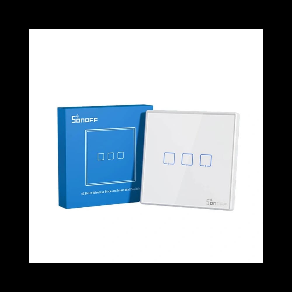 Wireless Light Switch Sonoff 433MHz T2EU3C-RF (3-channel) - 2