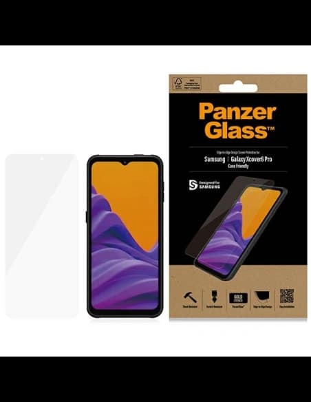 Sticlă PanzerGlass E2E Anti-Glare Samsung Galaxy Xcover 6 Pro Carcasă Antibacteriană Friendly