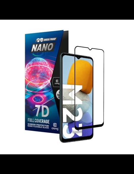 Hybridní sklo Crong 7D Nano Flexible Glass Samsung Galaxy M23 5G