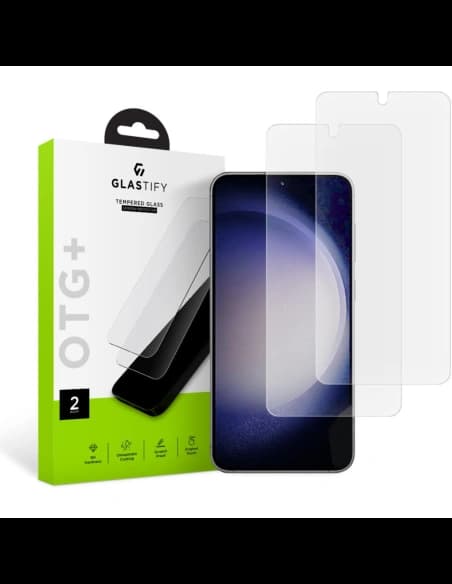 Edzett üveg Glastify OTG+ Samsung Galaxy S23 Clear [2 PACK]